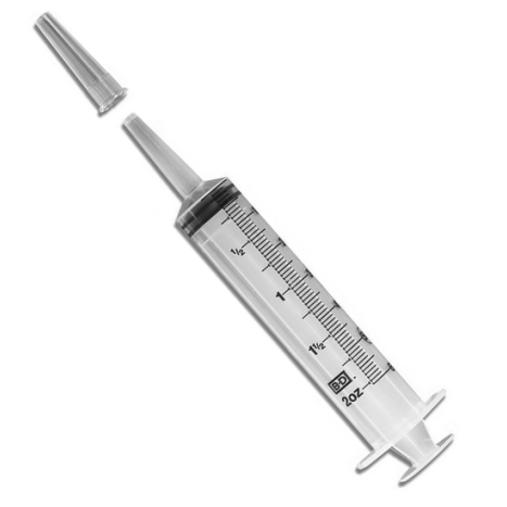 50 mL Irrigation Syringes (50 cc) 60 pck