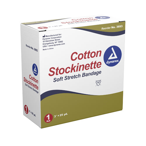 Stockinette 25 Yards 2"-10"W