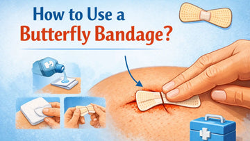 How to Use a Butterfly Bandage?