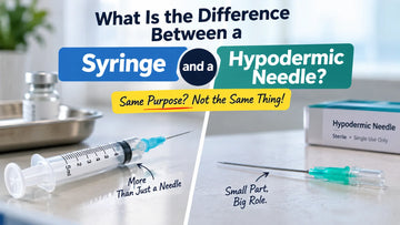 What Is the Difference Between a Syringe and a Hypodermic Needle?
