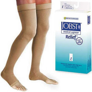 Jobst Relief Thigh-Hi Small 15-20mmHg C/T  Beige
