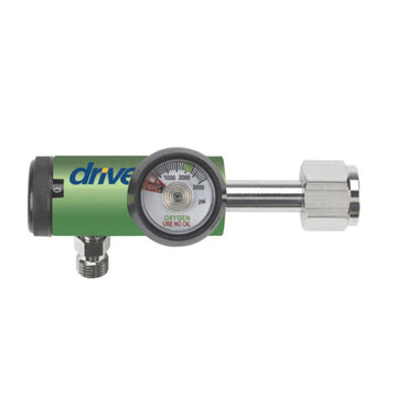 Oxygen Mini Regulator for H/M Tanks 0-15 LPM  (CGA540)