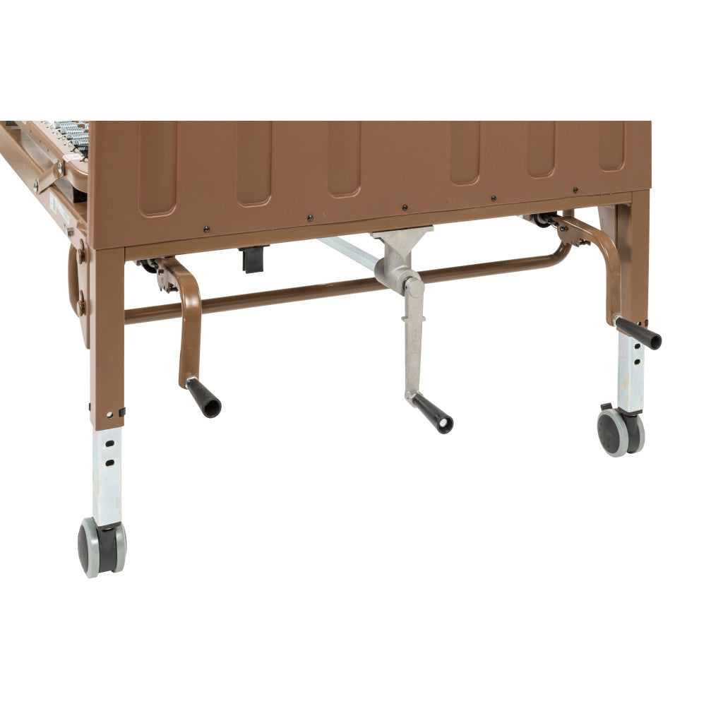 Multi-Height Manual Bed - Focus on manual handle
