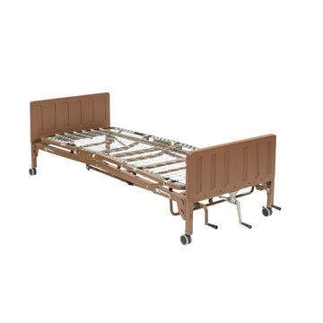 Multi-Height Manual Bed w/Full Rails - No Mattress