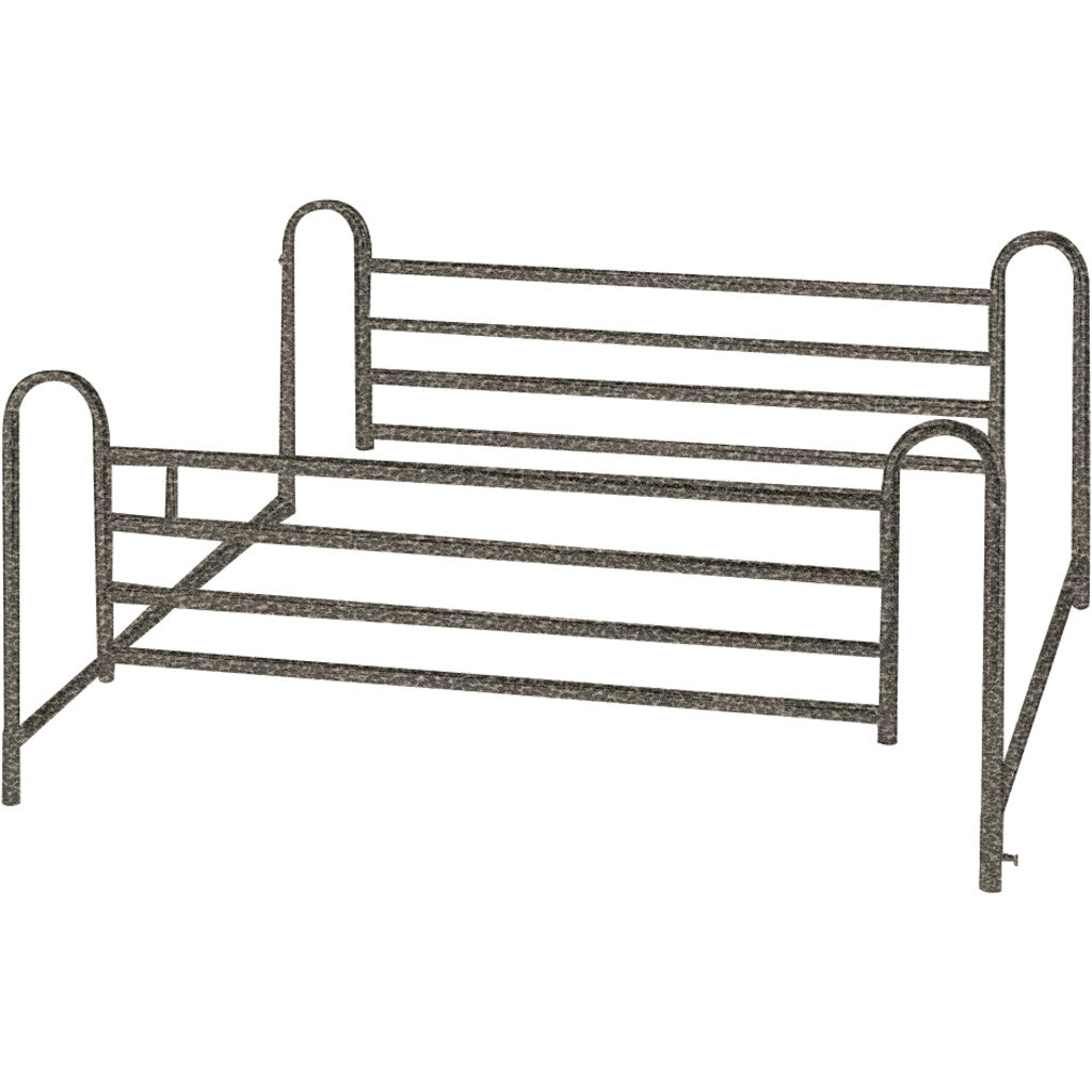Multi-Height Manual Bed - Full Rails |  No Mattress