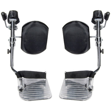 Elevating Leg Rests Only Heavy-Duty w/Calf Pads (pr)