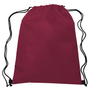 Drawstring Bag  Maroon