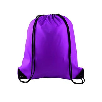Drawstring Bag  Purple