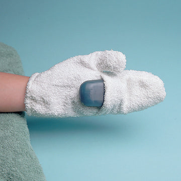 Terry Soap Mitt  Medium