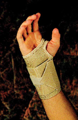 7" Wrist Brace W/Tension Strap Md Left 3"-3 1/2"