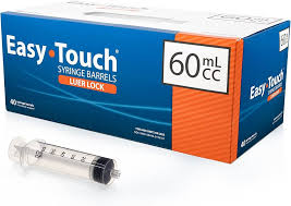 EasyTouch® Syringe Barrels 60 mL 48ct