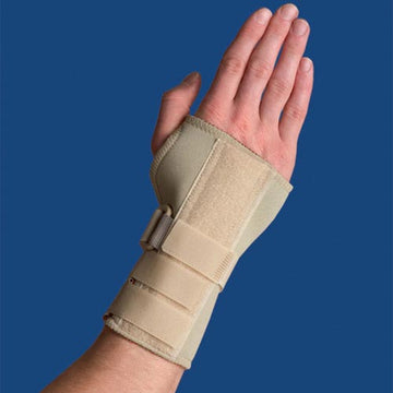 Thermoskin Carpal Tunnel Brace With Dorsal Stay  Large Left