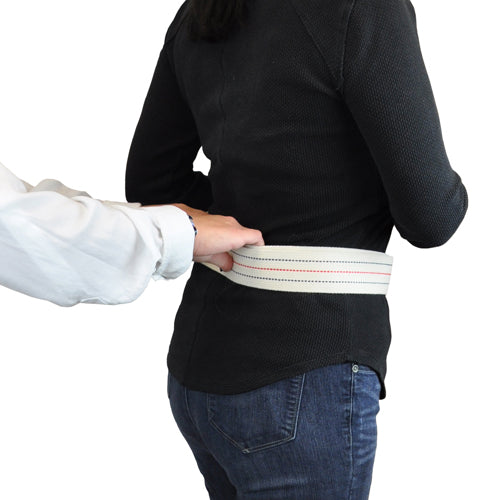 Gait Belt w/Metal Buckle 2x60  Striped