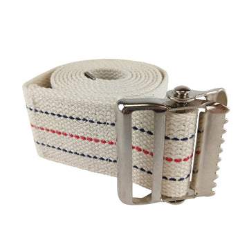Gait Belt w/Metal Buckle 2x60  Striped