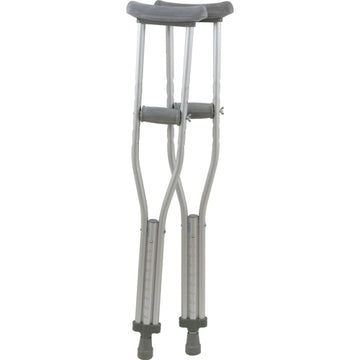 Aluminum Underarm Crutches Junior 4'6 -5'2   Pair