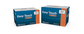 EasyTouch® Syringe Barrels  1 mL 100ct