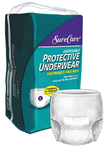Underwear Disposable Medium 34-46 (4 pks/20 per case)