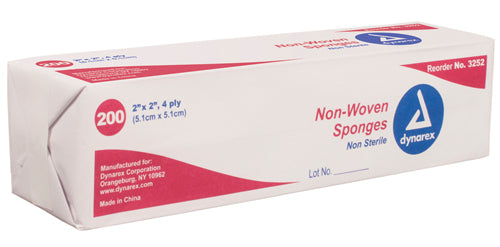 Non-Woven Sponge Sterile 2's