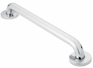 Moen Grab Bar  24  SecureMount Polished Stainless Cnceal Scrw