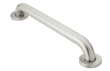 Moen Grab Bar  18  SecureMount Stainless Steel  Cnceald Scrws