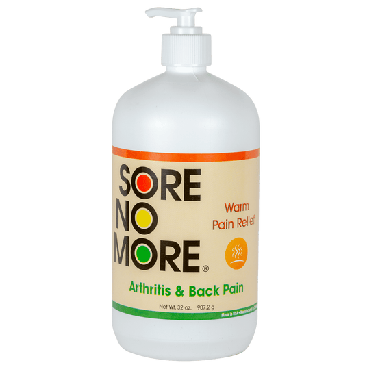 Sore No More Warm Pain Relief Arthritis & Back Pain Front View