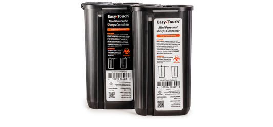 Easy Touch Mini Personal Sharps Container