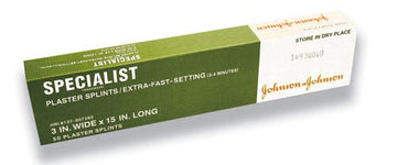 Specialist Plaster Splints X-Fast Setting 3"-4"x15" Bx/50