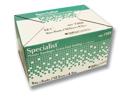 Specialist Plaster Bandages Fast Setting 2"x3yds Bx/12