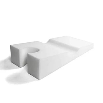 Face Down Pillow Poly Foam 14  X 29  X 6 -1.5   White