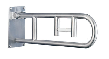 Flip-Up Grab Bar  Peened Stnless Steel w/Integrated TPH