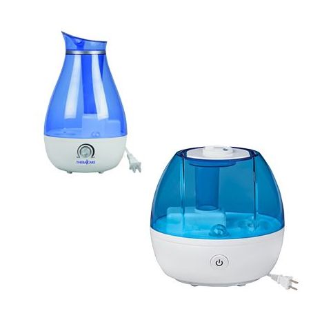 TheraCare Cool Mist Ultrasonic Humidifier 16hr & 24hr